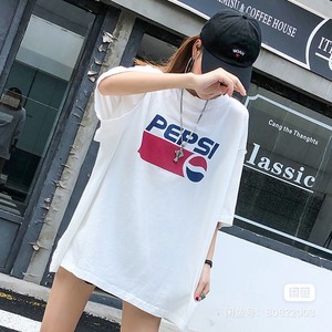 （全新）韩版宽松短袖T恤女嘻哈少女潮ins网红街拍款女生…不