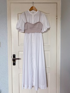 snidel212024连衣裙两件套上衣，专柜正品，白色F码