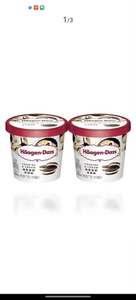 哈根达斯（Haagen-Dazs）经典曲奇香奶口味冰淇淋 1