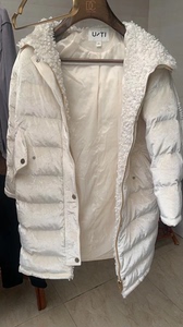 uti尤缇2022冬季新款女式白色羽绒服