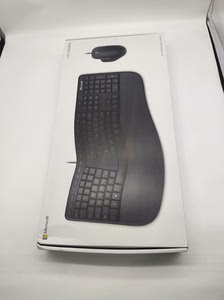微软人体工学桌面套装，键盘鼠标套装，有线键鼠，最新版