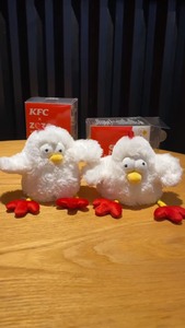 肯德基蹦蹦鸡崽联名ZEZE电子宠物玩具鸡