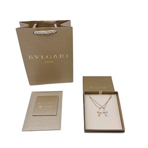 BVLGARI 宝格丽 蛇形十字架项链