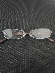 清仓价jins正品眼镜全新库存货金属半框款男女同款眼镜框