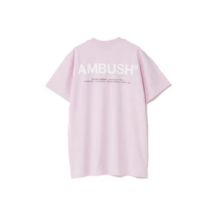 ambush粉色短袖T恤，2码，日本买的，穿过两次，白菜价3