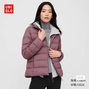 Uniqlo/优衣库 羽绒服  绿色，型号429453，S号