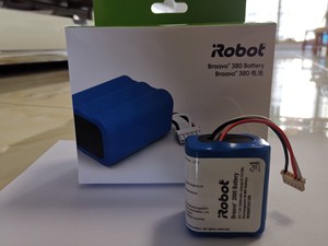 irobot 380电池拖地机擦地机381 380T原装电池