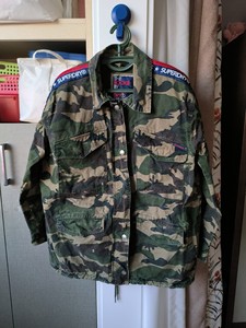 SUPERDRY极度干燥  M65迷彩复古外套夹克