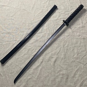 日式木剑木制古风拔刀剑带鞘武士刃木刀太刀剑道带刀鞘武术刀玩具