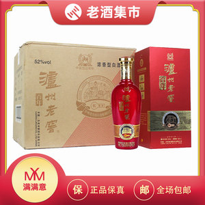 泸州老窖百年红顺和之红 浓香型 2012年 52度 500mL×6瓶 整箱
