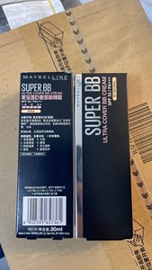 美宝莲巨遮瑕BB霜粉底液30ml，日期25.7，自然色的，4