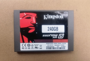金士顿 240g固态 笔记本固态硬盘 SATA3 英特尔，三