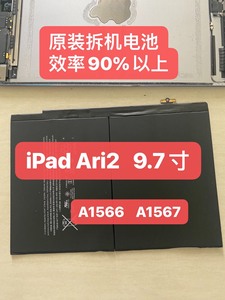 iPad6拆机原装电池iPad Air2电池，后盖编码a15
