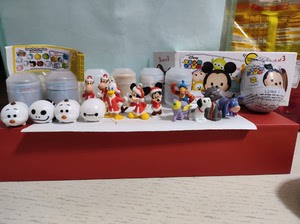 Disney迪士尼玩具，叠叠乐，摆件，出奇蛋/奇趣蛋玩具。