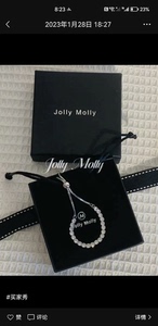jolly molly锆石手链