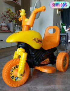 全新正版小黄鸭8020s摩托车儿童电动三轮车甲壳虫摩托车2-