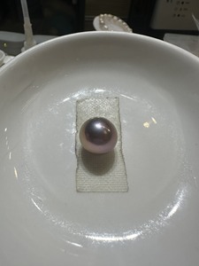 【高品裸珠】爱迪生淡水珍珠巨无霸牛油果双色单珠2-1-001