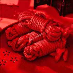 绳艺绳自缚麻绳魔术道具绳束缚绳装饰婚绳绳m打结调棉绳长10米5米
