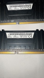 海盗船8G/3000 LPX  DDR4 四代台式机内存条