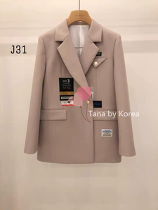 JS NEW YORK 系列J31 韩国高端女装字母标签贴布