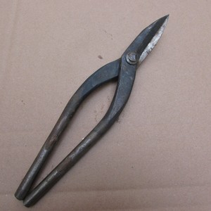 角利铁皮剪 铁皮剪刀 日本进口二手工具  长21厘米