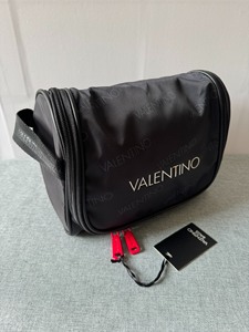 Valentino华伦天伦男女同款带挂钩洗漱包化妆包
