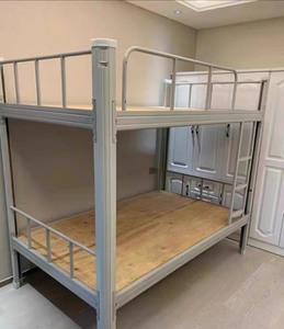 【南京当天送货安装】双层型材床上下床 宿舍高低床 工地架子床