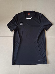Canterbury橄榄球双色3C速干运动短袖T恤。当家va