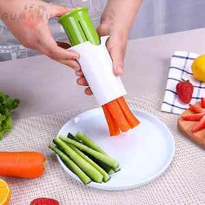 黄瓜分割器胡萝卜青瓜切条器粗黄瓜条模具多功能蔬菜水果切条工具