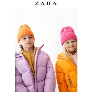 ZARA 冬季童装男童女童女装加厚棉服夹克外套秋冬黄色面包服