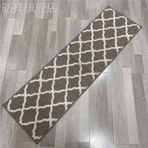 微瑕品处理厨房防滑地垫防油方形简约现代防污地毯丙纶机织几何图