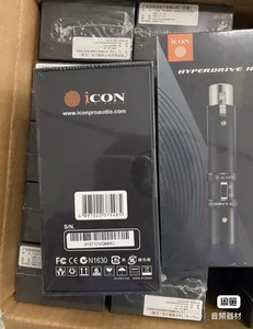 iCON艾肯 HD1话放动圈话筒专用低底噪电台录音可调增益前