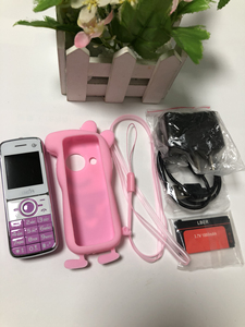 龙贝尔全新全套儿童电信版小手机，送可爱胶套！