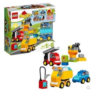 LEGO乐高得宝系列10816我的汽车与卡车套装…