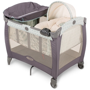 美国葛莱GRACO 婴儿多功能音乐婴儿床 摇篮床 游戏床尿布