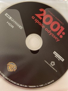 漫游太空2001蓝光碟，国版4k中字，碟无痕，包邮