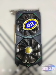 索泰显卡 GTX1060 6GD5 拆机无框 甜甜圈烤机70