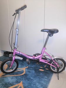 儿童自行车，阿米尼  品牌，可折叠自行车（小学、初中均适用）