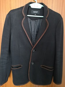 日本shopzoom纯棉西服西装外套夹克皮黑标burberry g2000海澜之家