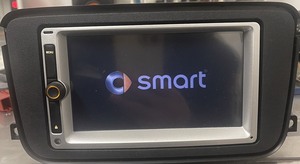 smart451斯玛特博士车机导航dvd不是阿尔派09-15
