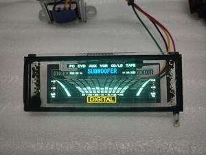 VFD真空荧光显示屏套装，配驱动板，vfd电源变压器,尺寸为