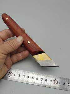 M42高速钢锯片制作的嫁接刀，芽接刀。W6材质，硬度67，厚
