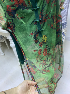 素罗依 超美旗袍上衣，全新，刚在商场购买本想送人，现低价出售
