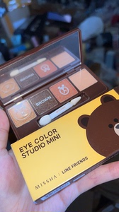 韩国采购谜尚大地色经典色四色眼影布朗熊限量版，非常好看的颜色