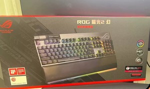 【送掌托一口价出】ROG华硕耀光2幻电竞游戏机械键盘PBT键