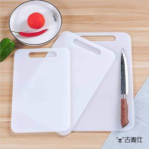 菜板塑料切菜板白色PE砧板长方形无毒硅胶粘板肉墩板加厚商用