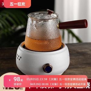陶瓷电陶炉围炉煮茶壶玻璃烧水壶家用茶具电热茶炉小型煮茶器套装