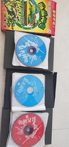 忍者神龟 2003版 动漫 动画片 vcd光盘光碟 一二三部