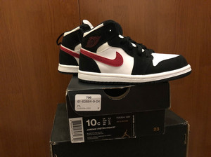 全新air jordan乔丹aj1黑红熊猫稀有款配色27码1