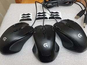 Logitech罗技G300/G300s游戏鼠标性能增强版。